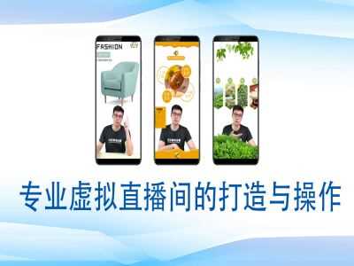 个人虚拟直播间的搭建与操作,*虚拟直播间的打造与操作