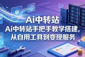 Ai中转站手把手教学搭建,从自用工具到变现服务