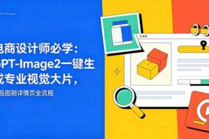 (18693期)电商设计师必学-更新:GPT-Image2一键生成专业视觉大片,产品图到详情页全流程