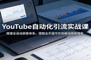 YouTube自动化引流实战课:搭建全自动获客体系,摆脱全天值守实现被动持续增收