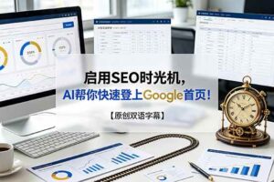 (19162期)启用SEO时光机,AI帮你快速登上Google首页!【原创双语字幕】