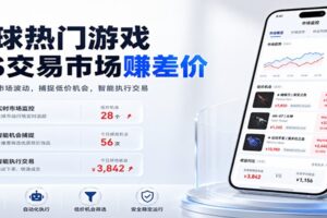 全球热门游戏CS交易市场赚差价,一个账号一部手机即可稳定运行,月入过万