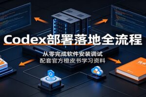 Codex部署落地全流程:从零完成软件安装调试,配套官方橙皮书学习资料