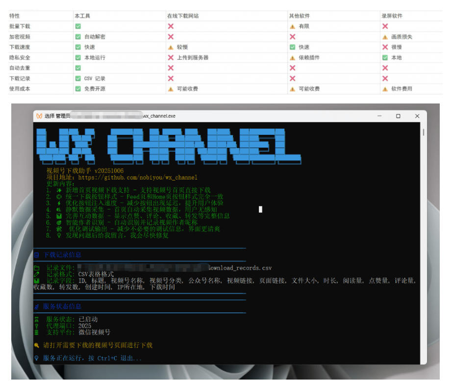 Github热门工具,视频号下载*又来了!一键注入下载按钮,轻松下载,使用便捷wx_channel