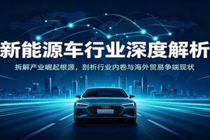 新能源车行业深度解析:拆解产业崛起根源,剖析行业内卷与海外贸易争端现状