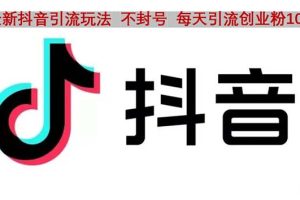 （4848期）抖音语音交流引流创业粉玩法，流量爆炸，一天创业粉100+-麦资源网