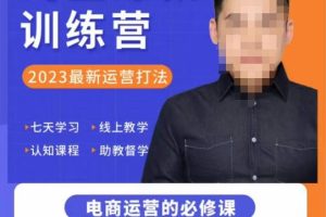 爱上黄昏·淘宝爆款训练营，2023最新运营打法，学习爆款思维，实现利润增长-麦资源网