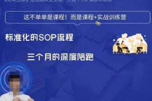勋哥·短视频变现训练营，解决核心问题，标准化起号流程，以变现为核心-麦资源网