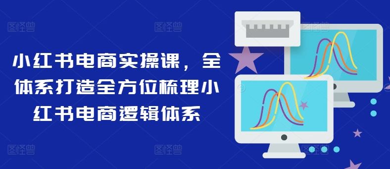小红书电商实操课，全体系打造*梳理小红书电商逻辑体系