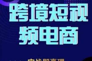 钧哥TikTok短视频底层实操，言创海外跨境短视频，实战即真理-麦资源网
