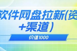 价值1000免费送ai软件实现uc网盘拉新（教程+拉新最高价渠道）【揭秘】-麦资源网