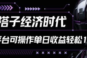 搭子经济时代小红书、抖音、快手全平台玩法全自动付费进群单日收益1000+-麦资源网