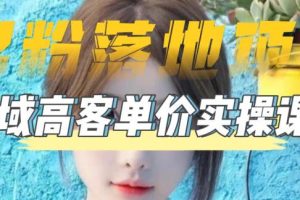 【男粉落地项目】零基础玩转男粉短视频转私域日产500+，2023男粉高客单价实操教程-麦资源网