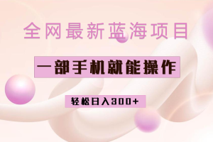 （6831期）全网最新蓝海项目，小红书做菜秘籍项目，一部手机就可操作，轻松日入300+-麦资源网