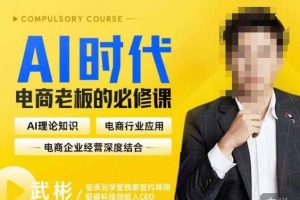 玺承·AI时代，电商老板的必修课，理论+实操+工具，驱动电商销售转化-麦资源网