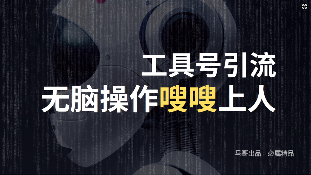 图片[1]-（12747期）24年抖音最新工具号日引流300+创业粉，日入5000+