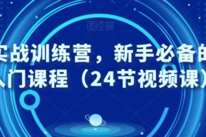 外贸实战训练营，新手必备的外贸入门课程（24节视频课）-麦资源网