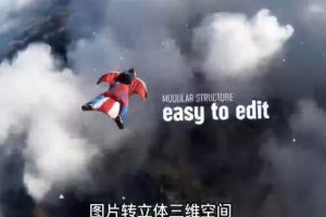 AE脚本-平面图片转3d三维视差动画Projection 3D v3.08（有教程视频）-麦资源网