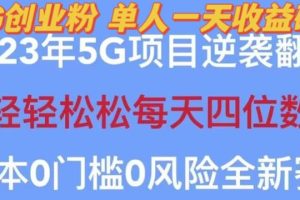 2023年最新自动裂变5g创业粉项目，日进斗金，单天引流100+秒返号卡渠道+引流方法+变现话术【揭秘】-麦资源网