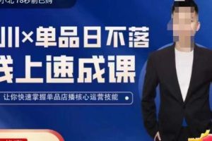 吕承洺千川*单品日不落线上速成课,快速提升千川认知,掌握单品店播核心运营技能-麦资源网