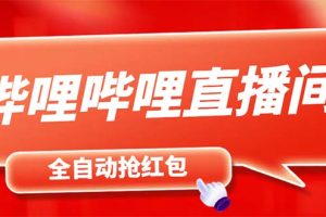 （6025期）最新哔哩哔哩直播间飞天哔包全自动抢红包挂机项目，单号5-10+【脚本+教程】-麦资源网