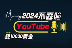AI做不露脸YouTube赚$10000/月，傻瓜式操作，小白可做，简单粗暴-麦资源网