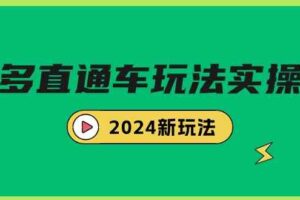 （9412期）多多直通车玩法实战课，2024新玩法（7节课）-麦资源网