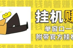 美金挂机项目，单窗口一天12，官方免费插件自动运行，对小白友好【揭秘】-麦资源网