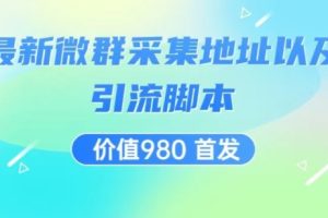 价值980最新微信群采集网址以及微群引流脚本，解放双手，全自动引流-麦资源网