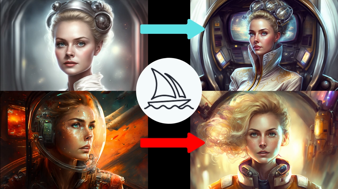 图片[1]-（4875期）Midjourney V4实现连续性的人物创作：漫画，故事，动画 操作教程 参数设置