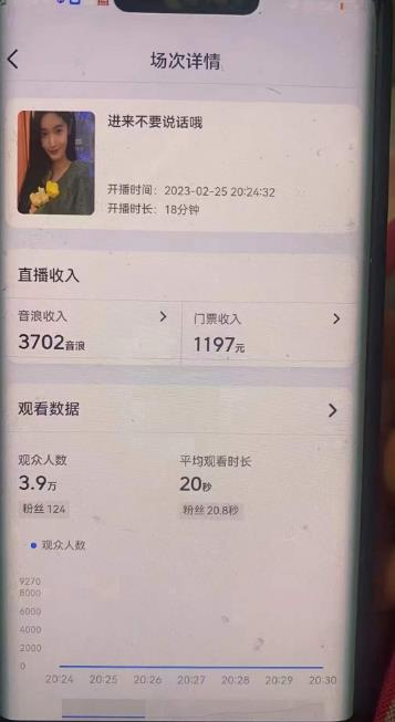 图片[2]-（5085期）外面卖188的抖音撸音浪项目最新撸门票玩法，需要千粉，不封号！