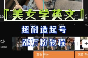 某公众号付费文章《“美女学英文”,超耐造起号、涨万粉教程》,亲测效果爆炸-麦资源网