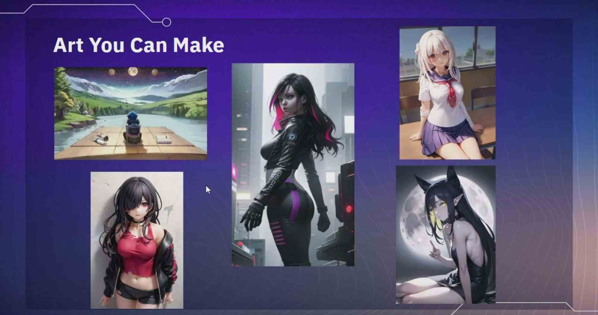 图片[1]-（8948期）利用Stable Diffusion AI人工智能生成动漫艺术分步教程-14节课-中英字幕