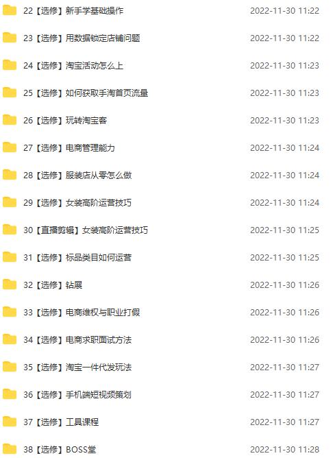 图片[3]-（4409期）淘系天猫电商业绩增长：已培养上千位卖家实现100W+利润（700节30G课程）