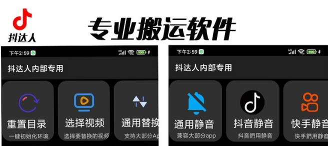 图片[1]-（6576期）对外收费699抖音傻瓜式一键搬运，起号专用5分钟一个视频《软件+详细教程》