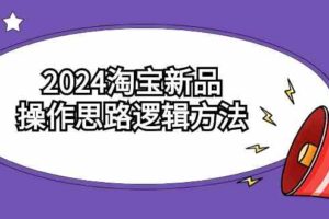 2024淘宝新品操作思路逻辑方法(6节视频课)-麦资源网