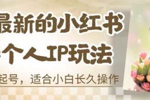 8月最新的小红书母婴个人IP玩法，七天螺旋起号，适合小白长久操作(附带全部教程)【揭秘】-麦资源网