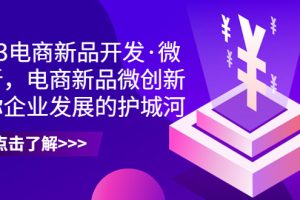 （6759期）2023电商新品开发·微创新，电商新品微创新是你企业发展的护城河-麦资源网