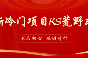 （7229期）KS荒野求生玩法比较冷门好做（教程详细+带素材）-麦资源网