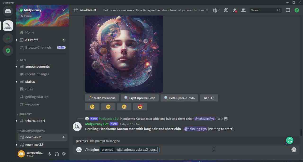 图片[1]-（8983期）Midjourney AI人工智能艺术图片从入门到高级创作教程-33节课-中英字幕