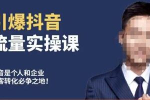 博商南小尧·引爆抖音流量实操课，手把手教你从0-1打造爆款抖音账号-麦资源网
