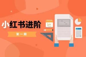 小红书进阶篇,零基础小白实战课,普通人变现的课程-麦资源网