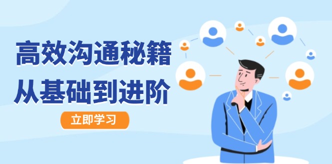 图片[1]-（12754期）高效沟通秘籍：成长有方向，从基础到进阶，图文音频一应俱全