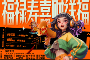 中老年赛道福禄寿喜财送财送福   每日轻松十分钟  月赚米1W+  抓紧冲！退休金主最爱-麦资源网