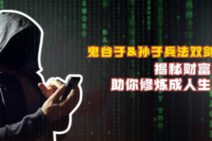 （12833期）鬼谷子&孙子兵法双剑合璧，揭秘财富秘密，助你修炼成人生赢家-麦资源网