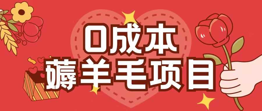 *，薅羊毛玩法一分钱不花一部手机即可操作单机1个小时30+