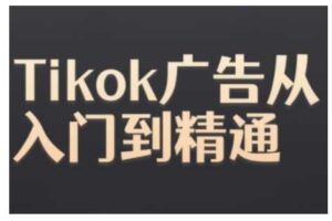 Tiktok Ads实操教程，Tiktok广告从入门到精通-麦资源网