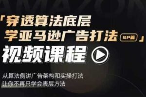 穿透算法底层，学亚马逊广告打法SP篇，从算法侧讲广告架构和实操打法，让你不再只学会表层方法-麦资源网