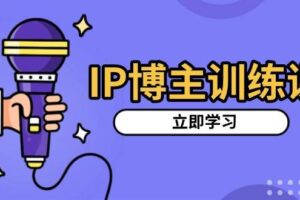 （13606期）IP博主训练课，定位账号，推荐热门赛道，搭建涨粉架构，拍出更吸粉视频-麦资源网