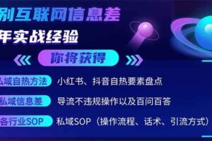 （14212期）2025最新流量玩法出炉，无视平台风控，小红书暴利引流打法，日引流1000＋-麦资源网
